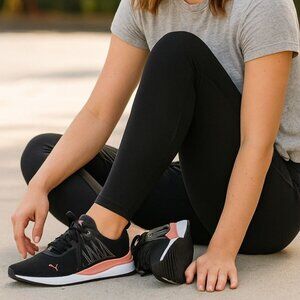 New Puma 6.5 Sneakers Ladies Pacer Athletic Shoes Activewear Breathable Cage Net